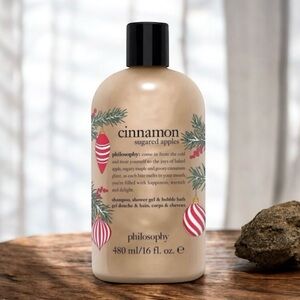 New Philosophy Cinnamon Sugared Apples 16oz Shower Gel